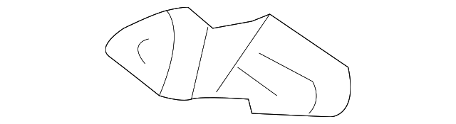 MD349281 Деталь ENGINE COVER BRACKET