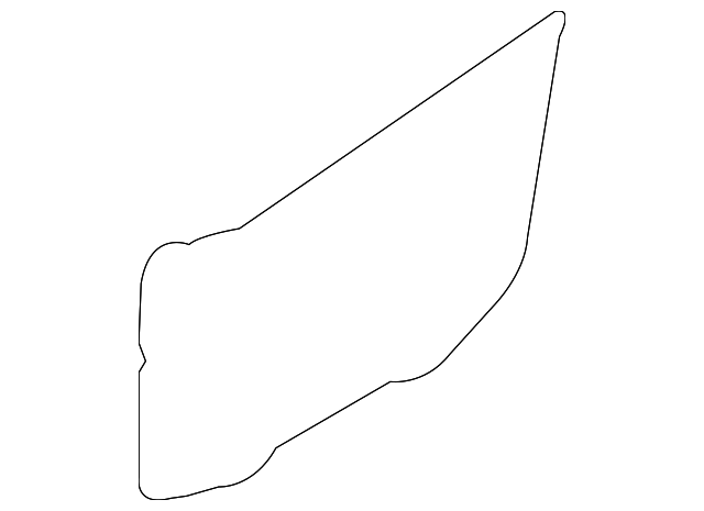 7265A131 Деталь WATER DEFLECTOR, LEFT