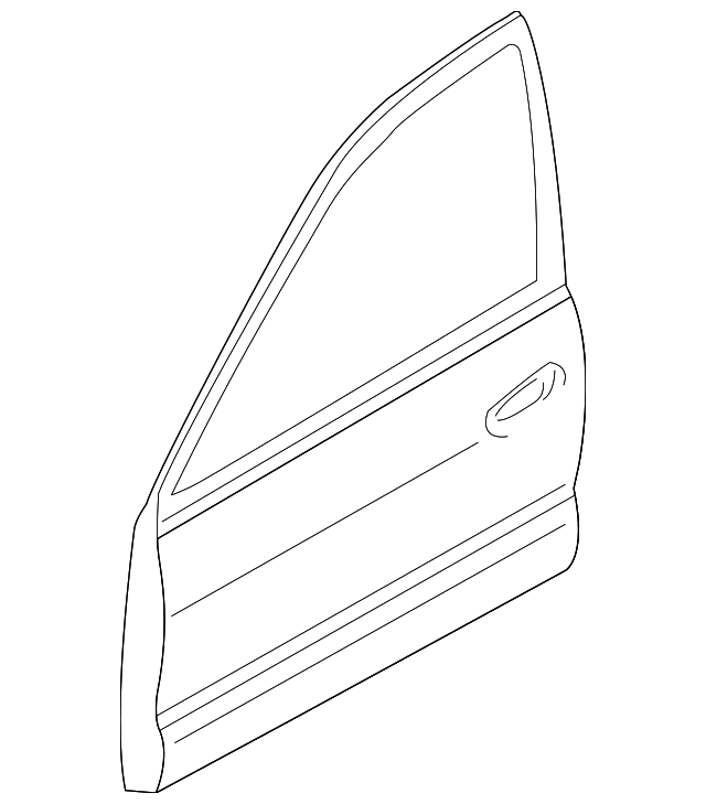 5700A274 Деталь DOOR SHELL, RIGHT