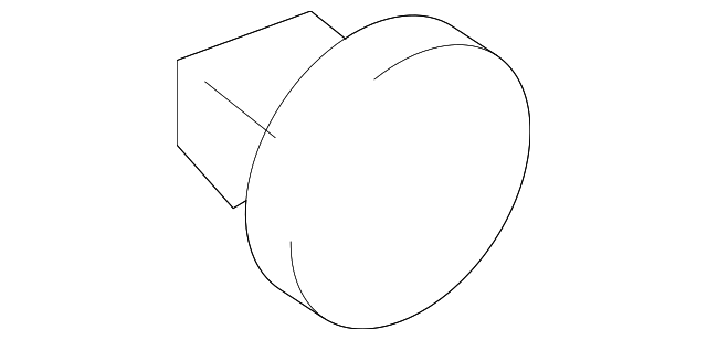 MN142247 Деталь HOLE PLUG, RIGHT