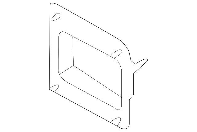 86641-1M300 Деталь IMPACT BAR STAY, LEFT