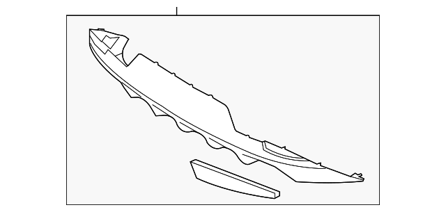 86695-1M320 Деталь LOWER COVER