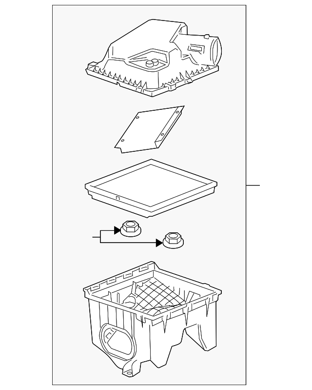 20897356 Деталь AIR CLEANER ASSY