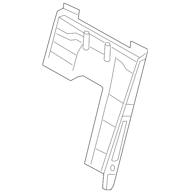 89310-3J500-WK Деталь SEAT BACK FRAME, LEFT