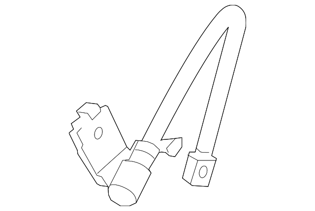 6W1Z-2A442-BA BRAKE HOSE, LEFT