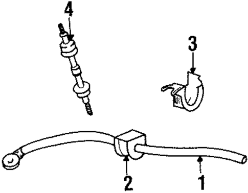 Crown Victoria STABILIZER BAR & COMPONENTS
