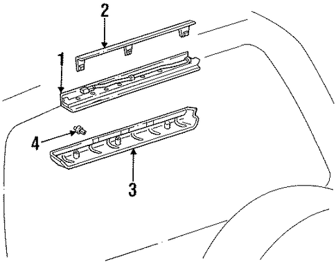 Land Cruiser HIGH MOUNT LAMPS