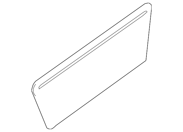 87372-3D000 Деталь LICENSE POCKET