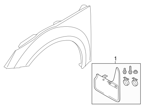 TT Quattro EXTERIOR TRIM - FENDER