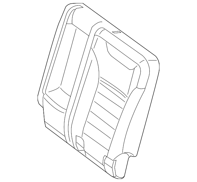 166-920-07-58-7H23 Деталь SEAT COVER
