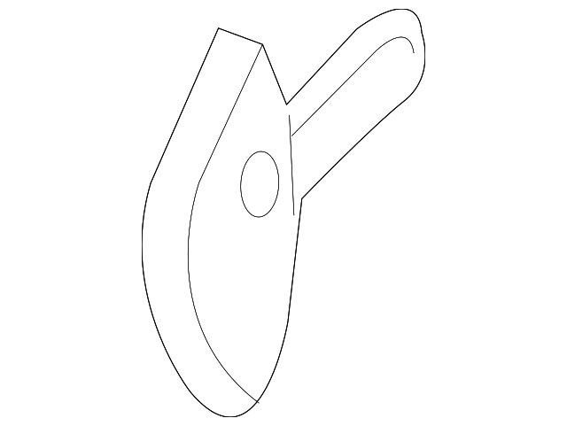 16692115007E94 Деталь INNER COVER, RIGHT