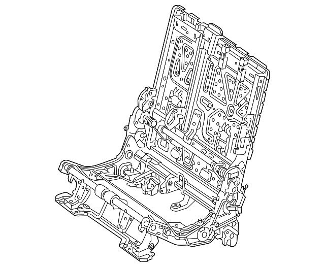 166-920-53-14 Деталь SEAT FRAME