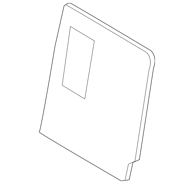 16692303009H42 Деталь SEAT BACK PANEL