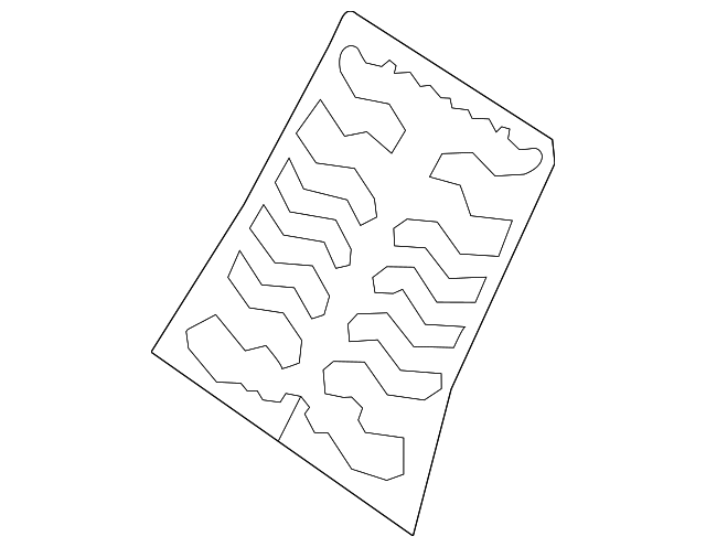 166-820-09-98 Деталь SEAT BACK HEATER