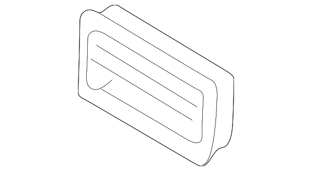 MR606393 Деталь GRILLE
