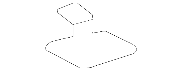 1Q0-817-422 Деталь OUTER BRACKET, RIGHT