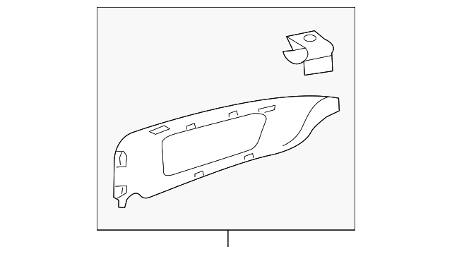 71893-30030-F0 Деталь SWITCH COVER