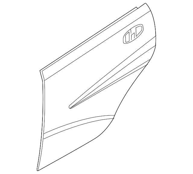 96585409 Деталь OUTER PANEL, LEFT