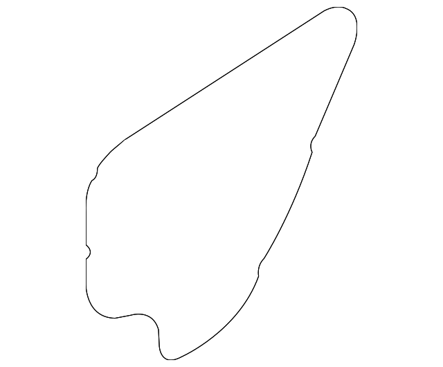 83391-1F000 Деталь WATER SHIELD, LEFT