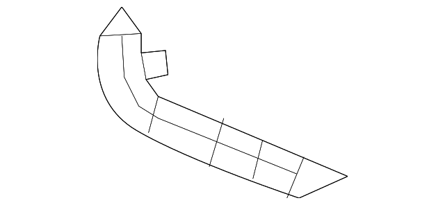 86653-2K000 Деталь SIDE BRACKET, LEFT