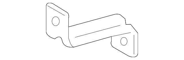 86633-2K060 Деталь UPPER BRACKET, LEFT