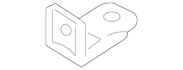 86637-2K060 Деталь INNER BRACKET, LEFT