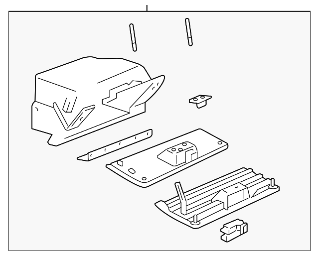 7341278J10 Деталь GLOVE BOX ASSY