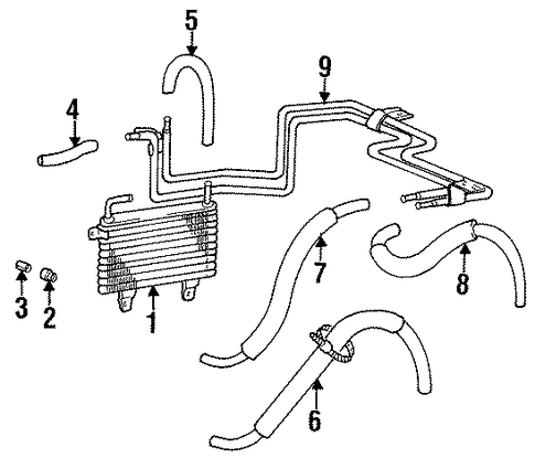 Sonata TRANS OIL COOLER