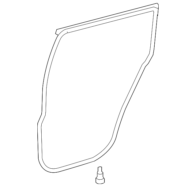 67871-48050 Деталь DOOR W'STRIP, RIGHT
