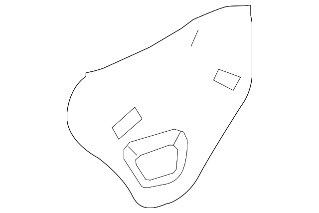 67842-0E040 Деталь ACCESS COVER, LEFT