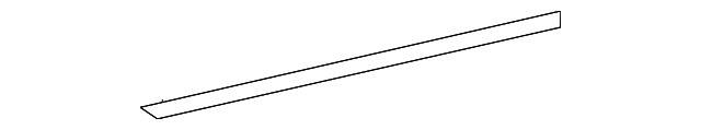 75938-0E020 Деталь BLACK OUT TAPE, LEFT