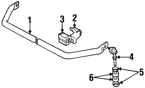 Tracker STABILIZER BAR & COMPONENTS