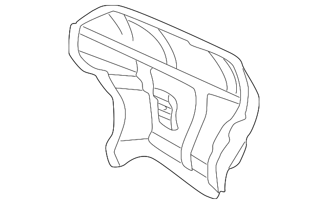 18120-PBY-000 Деталь COVER A, EX. MANIFOLD
