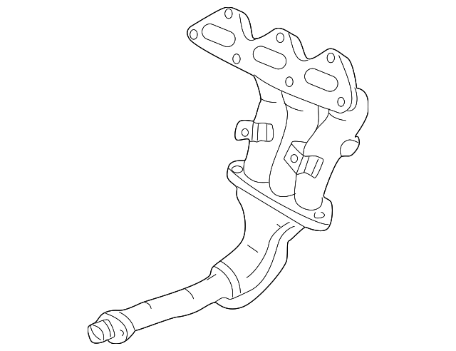 18100-PBY-000 Деталь MANIFOLD, EX.