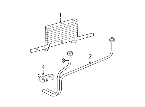 Escalade ESV TRANS OIL COOLER