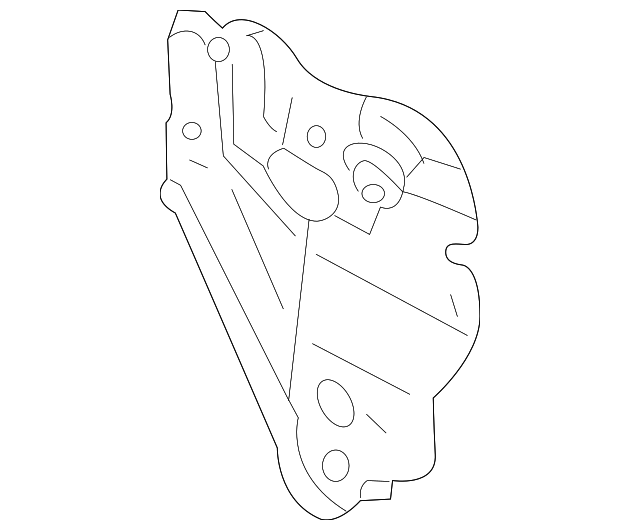 EC01-53-12XC Деталь SIDE SUPPORT, RIGHT
