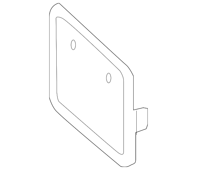 75101-06010 LICENSE BRACKET
