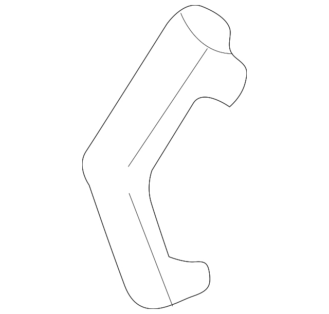 10246020 Деталь UPPER HOSE RETAINER