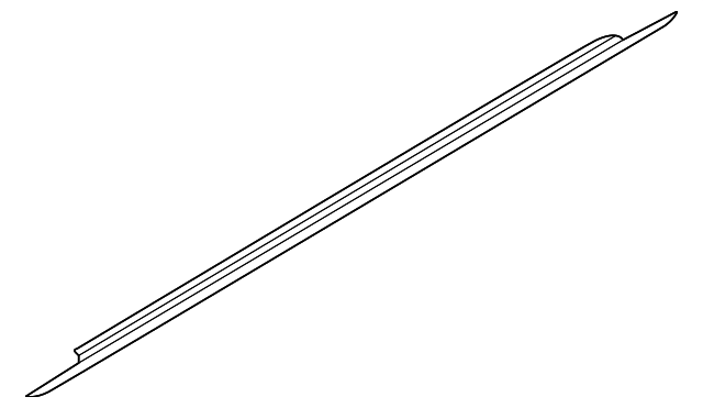4H4-853-985-B Деталь COVER MOLDING, LEFT