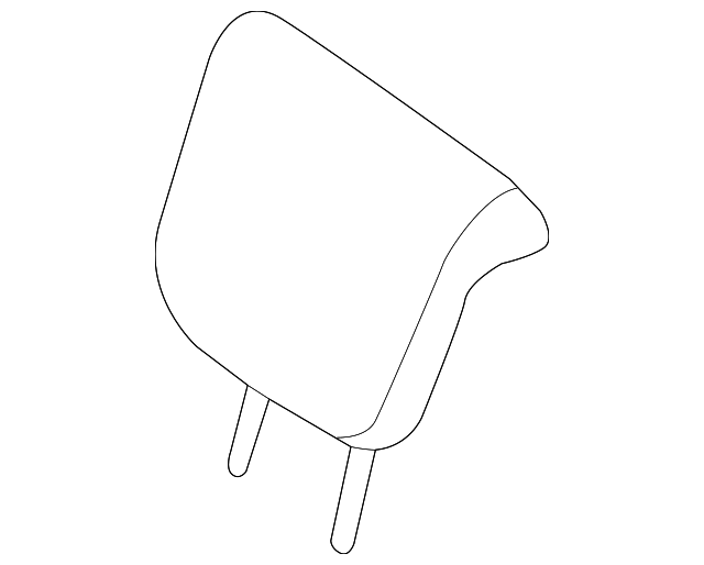86430-EA000 Деталь HEADREST, LEFT