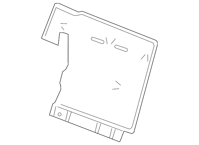 88608-EA002 Деталь SEAT BACK PANEL, LEFT