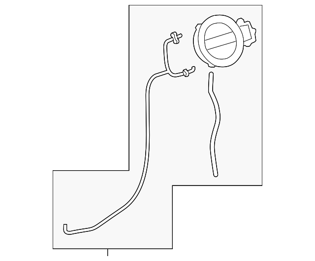 427-809-900-A Деталь FUEL DOOR