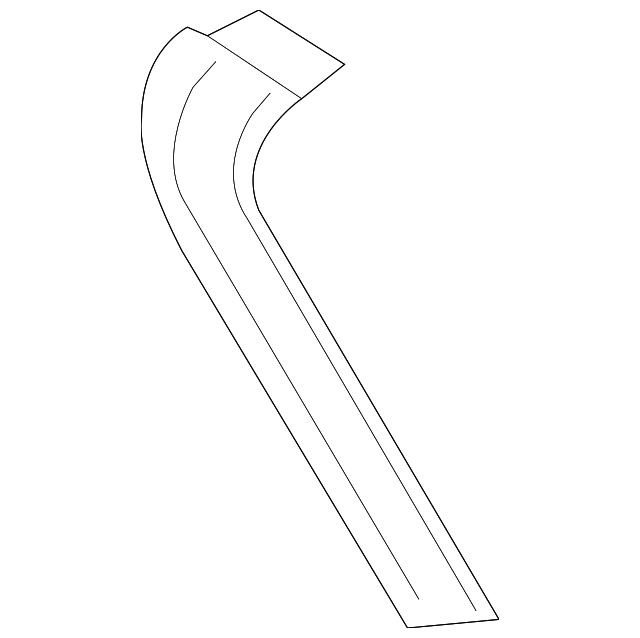 51497292919 Деталь SIDE TRIM, LEFT
