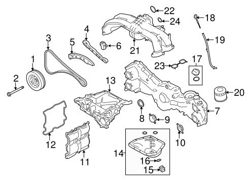 Outback ENGINE PARTS