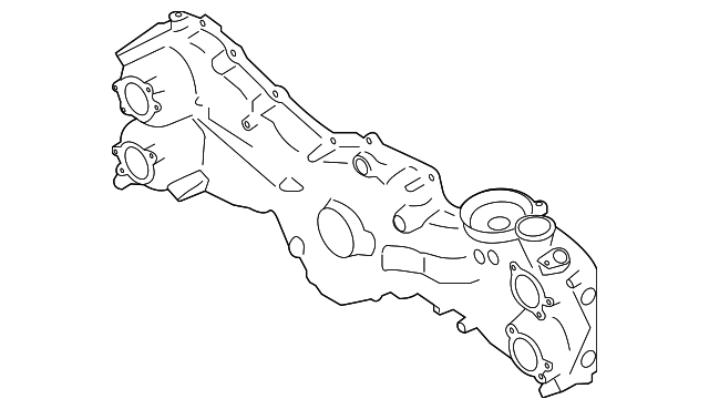 13108AA07A Деталь TIMING COVER, RIGHT