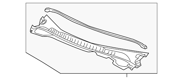 22881453 Деталь COWL GRILLE