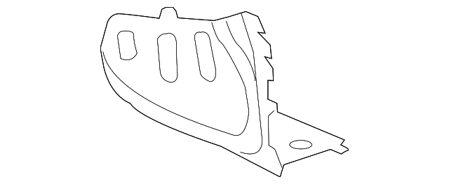 22958535 Деталь REINF PLATE, LEFT