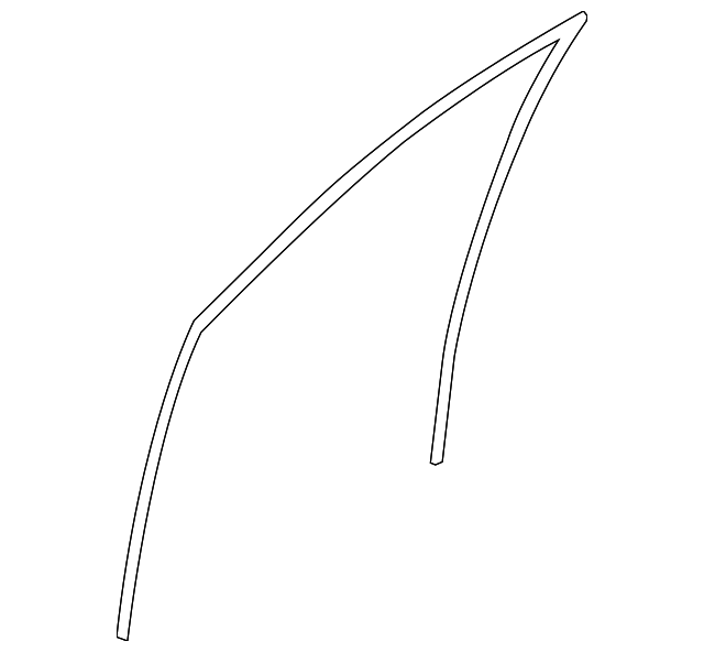 82530-1F000 Деталь RUN CHANNEL, LEFT