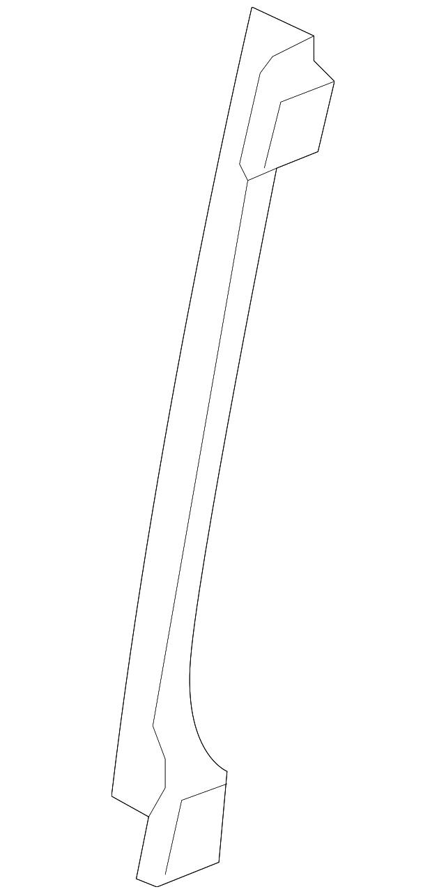 82560-1F000 Деталь RUN CHANNEL, RIGHT