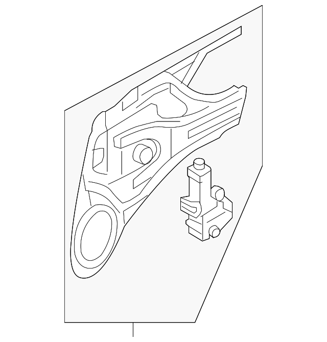 82401-1F010 Деталь REGULATOR ASSY, LEFT